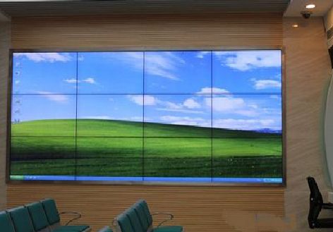 益阳液晶拼接屏的另类用法。